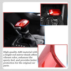 Gear Shift Cover,for 2024-2026 Kia K4/Kia Carnival 2025/k5 2025 /Kia Sorento 2024-2026,Car Center Console Gear Shift Knob Cover Trim Cap - Wine Red