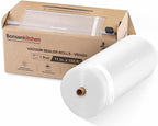 [2025 New] Bonsenkitchen 11” x 150’ Vacuum Sealer Bags Rolls with Cutter for Food Storage, Commercial Grade, BPA Free, Great 