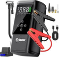 6000A Car Battery Jump Starter with 160 PSI Air Compressor, Battery Jumper Starter Tire Inflator Portable, Battery