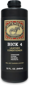 Bickmore Bick 4 Leather Conditioner 32 Fl Oz - Best Since 1882 - Leather Cleaner & Conditioner - Restore Polish & Protect All