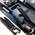 Car Seat Gap Filler Set of 2,Seat Gap Organizer, No Drop Seat Guard,Car Seat Accessories,Drop seat Gap fillers Between Seat and Console Stop Things from Dropping