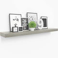 Ballucci Floating Shelf, 36" Wood Wall Shelf with Invisible Brackets for Bathroom, Living Room, Bedroom, Kitchen, Nursery, 6"