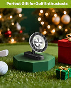 Magnetic Golf Cart Phone Holder 2 Pack, 360° Rotation Golf Accessories for Mens Gifts Ideas, Birthday Gifts for Men Dad Him Grandpa Papa Husband, Upgraded Magnetic Phone Mount for Golf Cart