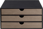 PU Leather Stackable Organizer Drawer,PU Leather Tissue Box Cover