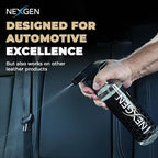 Nexgen Car Leather Cleaner - Quick Spray Car Interior Cleaner and Leather Restorer - Gentle Liquid Formula, Multi-Purpose Cle