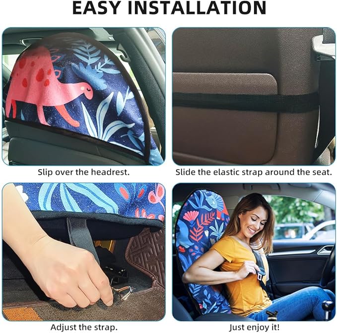 Waterproof Sweating Car Seat Cover for Post Gym Workout, Running, Swimming, Beach and Hiking, Universal Fit Non-Slip Bucket S