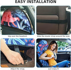 Waterproof Sweating Car Seat Cover for Post Gym Workout, Running, Swimming, Beach and Hiking, Universal Fit Non-Slip Bucket S