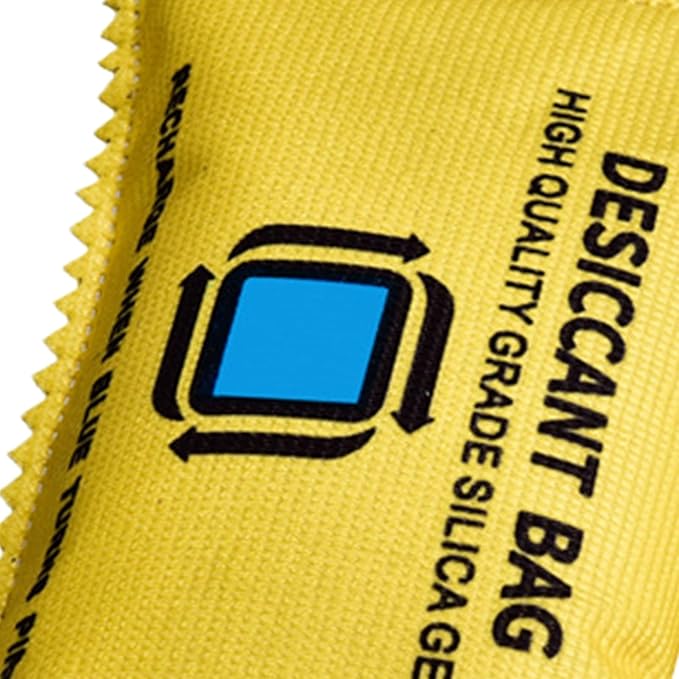 Auto Dampness Eliminator - Regenerable Silicone Granule Bag, Condensation Reducer, Spill Resistant Case | Interior Glass