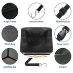 Car Trash Can – Multi-Purpose, Lightweight and Portable with Durable Water-Resistant Coating, No Installation Required, Practical and Ample Capacity, Variety of Colors.Mushroom