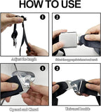 Airplane Seat Belt Extender Seatbelt Extension Adjuster 7-31" for all Airline including Southwest (Three in one)