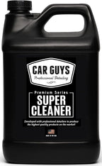 CAR GUYS Super Cleaner 1 Gallon Refill | Effective Car Interior Cleaner | Leather Car Seat Cleaner | Stain Remover for Carpet