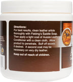 Fiebing's Aussie Leather Conditioner 2-Pack (14 oz) - Contains Beeswax to Withstand Hot Conditions - Preserve, Moisturize, St