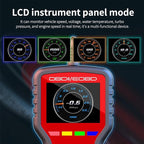 obd2 scanner K2 obd2 scanner diagnostic tool scanner for cars, car code reader with freeze frame, oxygen sensor testing,LCD