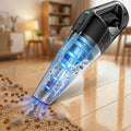 PowerSpeed CleanView Portable Handheld Vacuum - 16000Pa Strong Suction Powerful with 1000mL Dust Cup and LED Light - Cordless
