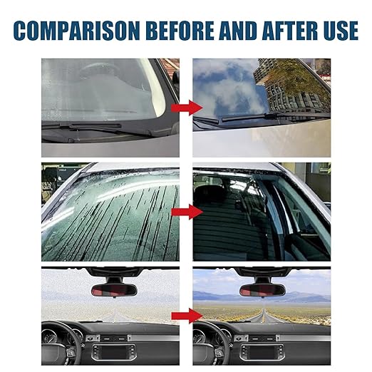 60ml Anti Fog Spray for Windshield, 1/2/3/5 Car Glass Waterproof Coating Agent, Auto Rain Agent Spray, Anti Fog Rain Preventi