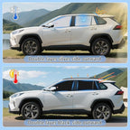 ZATOOTO Car Window Shades for Toyota RAV4 2019-2024, 4 Pcs Magnetic Car Window Covers, 100% UV Protection Foldable Privacy Curtains Side Window Sun Shade for Baby Breastfeeding Sleeping Camping