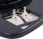 TRQ Driver Side Power Heated Mirror Glass Snap On Compatible with 2011 2012 2013 Hyundai Elantra 2012 2013 2014 2015 2016 201