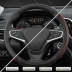West Llama Customized Auto Car Steering Wheel Cover for Chevy Silverado,Tahoe,Equinox,Traverse,Trailblazer,Colorado (Diamond 