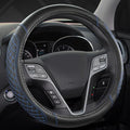 West Llama Customized Auto Car Steering Wheel Cover for Hyundai,Tucson,Sonata,Elantra,Santa Fe,Genesis,Sonata Hybrid,Azera,Ve