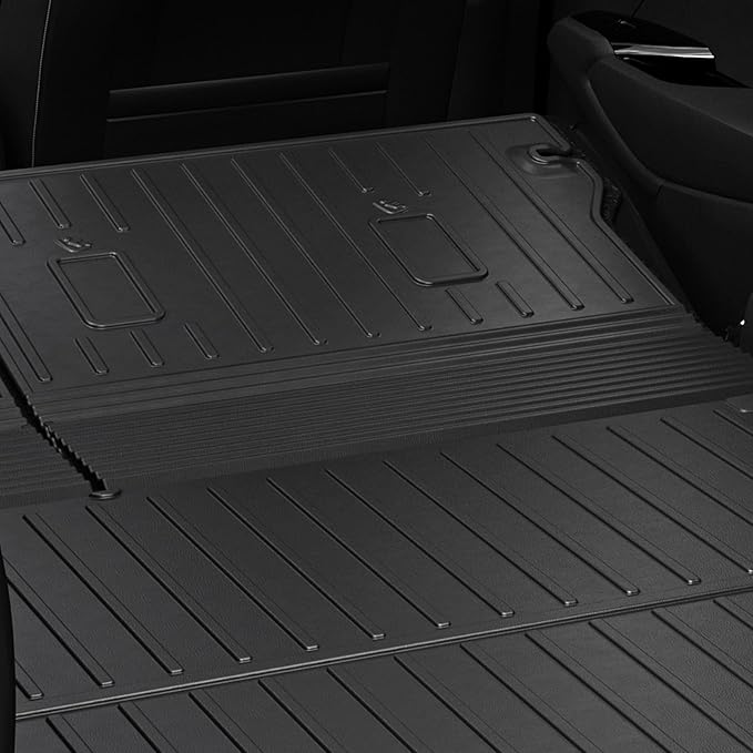Cargo Mat for 2024-2026 Chevy Trax/Buick Envista, All Weather TPE Cargo Mat with 3rd Seat Back Cover and Left Storage Mat for Chevy Trax Accessories