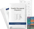 Family Document Organizer Guide, Filing System with Step-by-Step Instructions for Estate Planning, Personal Records, Next of 