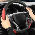 Car Steering Wheel Cover for Chevy Silverado 1500 2500 3500, Chevrolet Steering Wheel Cover for Tahoe, Equinox,Traverse,Color
