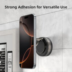 Car Phone Holder for Magsafe [180+LBS Suction & 3800gf Magnetic] 360° Rotatable Adjustable Car Phone Mount with Vacuum Suction Cup, Car Phone Holders for Your Car for iPhone Series & Android
