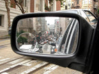 Ampper 2 Pack 3" Blind Spot Mirrors for Trucks, Van, SUV, Large Vehicle - Aluminum Frame Glass Convex Rear View Blind Spot Mirrors