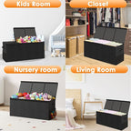 Extra Large Toy Box Chest with Lid, Kids Toy Storage Organizer for Boys Girls, Big Toy Bin Basket Extra Large Toy Storage Box