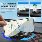 Multifunction Car Anti-Slip Mat, 3-in-1 Rotating Dashboard Mat, Large Storage Pad, Anti-Slip Phone Holder, 360° Rotating Moun