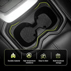 Cup Holder Insert, 3D Center Console Cup Holder Organizer, Anti-Slip Shockproof Drink Holder Liner, Compatible with 2020-2024