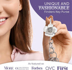 Women’s Bag Charm Key Finder, Car Keychain Hook, Cute Purse Organizer & Tote Bag Accessories, Gifts for Mom - Original