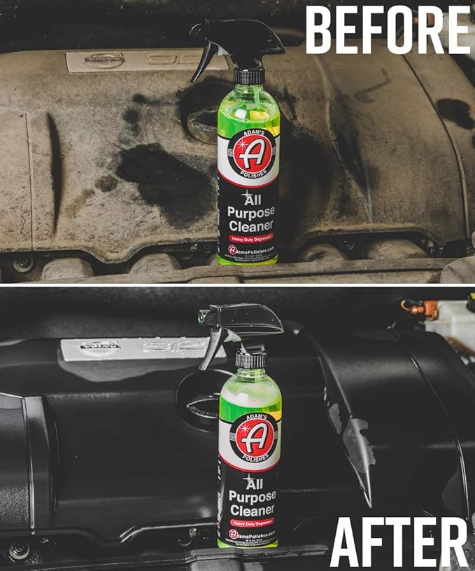 Adam's Polishes All Purpose Cleaner (16oz) - Professional Heavy Duty Industrial Cleaner & Degreaser | Cuts Heavy Grease & Tar