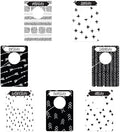 Day Of The Week Closet Dividers/Closet Organizer for Weekly Planning/Modern Clothing Divider Tags/School Morning Organization