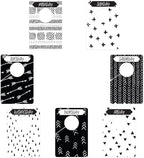Day Of The Week Closet Dividers/Closet Organizer for Weekly Planning/Modern Clothing Divider Tags/School Morning Organization