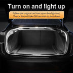 Trunk LED Light Strip for Tesla Model 3 2024 2025 2026 - Waterproof & Easy Installation Interior Lighting Bar with Flexible Silicone, Trunk Ambient Lighting Accessories (DC 15V, Cool White)