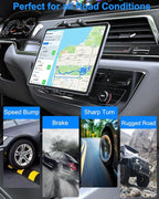 CD Slot Car Tablet Mount for 4-13in iPad & Phone, Universal CD Player Tablet Holder with 360 Rotation for iPad Pro 12.9 11 10.5 9.7, iPad Air Mini 5 4 3 2 1, Samsung Galaxy Tabs, iPhone etc