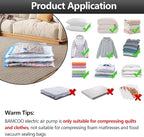 Electric Pump for Vacuum Storage Bags Travel Vacuum Pump for Various Vacuum Seal Bags Portable Vacpack Air Pump for Compressi