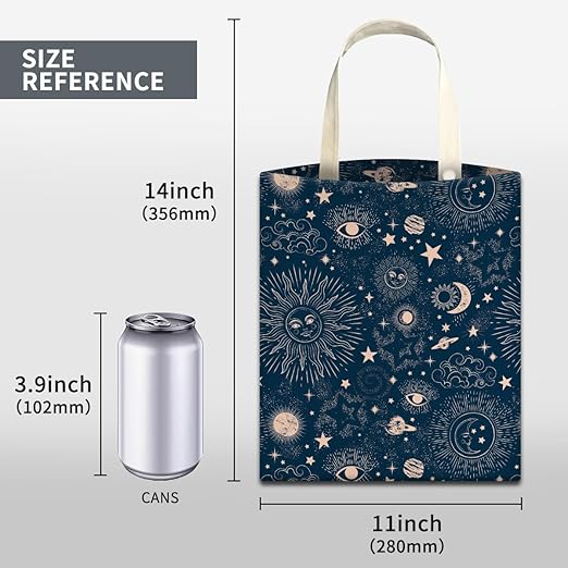 Car Trash Can, Cute Car Trash Bag, Hanging Car Organizer and Storage Bag, Trash Bin for Car Accessories, Vehicle, Travelling, Camping Cute Universe