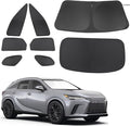 TINGLU Window Shades for Lexus RX 2023-2025 2026 Accessories Car Side Full Windows Rear Triangular Windshield Sun Shade Sun UV Rays & Privacy Protection for Camping,Napping,and Relaxing 8PCS