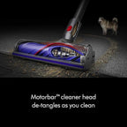 Dyson V8 Plus Cordless Vacuum, Cleans Hard Floors and Carpets, Detangles, Converts to Handheld, 115AW, 2 Power Modes, Up to 4