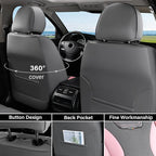 Coverado Car Seat Covers, Front Covers for Cars, Car Seat Cover Front Seats, Automotive Seat Cover, Waterproof, Leather Car S