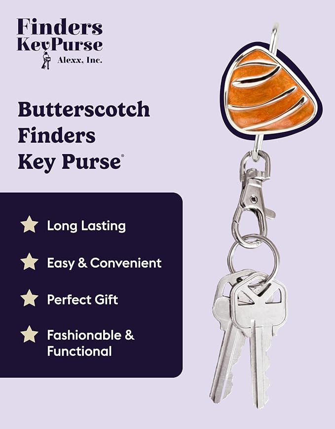 Women’s Bag Charm Key Finder, Car Keychain Hook, Cute Purse Organizer & Tote Bag Accessories, Gifts for Mom - Slim Pickings