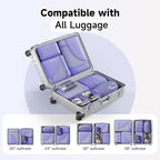 11 Set / 9 Set Packing Cubes for Travel,Gifts for Women Mom Kids,TSA Approved Bags for Makeup, Cosmetic, Toiletry, Organizers