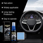 Car Protector Glass Coating Spray, Liquid Nano Formula, 9H Hardness, Water Repellent, 1 fl oz, with Multifunctional Wipe Clot