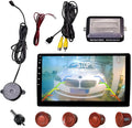 LCD Parking Sensor Kit - Displays Data on Original Screen, Easy Rear Installation, Compatible with CVBS Cameras (Not for AHD)