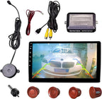 LCD Parking Sensor Kit - Displays Data on Original Screen, Easy Rear Installation, Compatible with CVBS Cameras (Not for AHD)