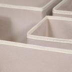 DIOMMELL 9 Pack Foldable Cloth Storage Box Closet Dresser Drawer Organizer Fabric Baskets Bins Containers Divider for Clothes