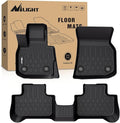 Nilight TPE Floor Mats for BMW X3 30i M40i 30e 2018 2019 2020 2021 2022 2023 2024/2019-2024 BMW X4 M M40i xDrive30i, All Weather Custom Fit Heavy Duty Floor Liners