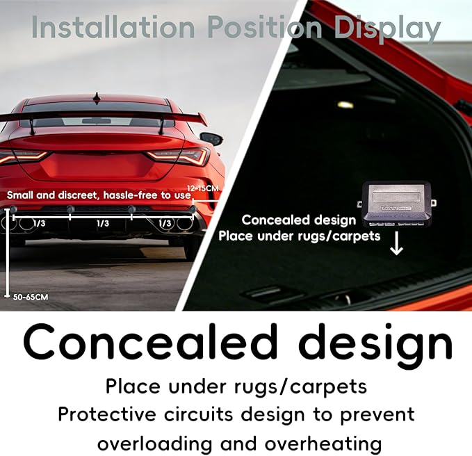 Parking Sensor Kit Backup Sensor Kit Reverse Sensor for Car 18 Color Options for Probes Adjustable Alarm Volume Professional 